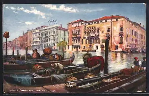 AK Venice, Grand canal from fishmarket