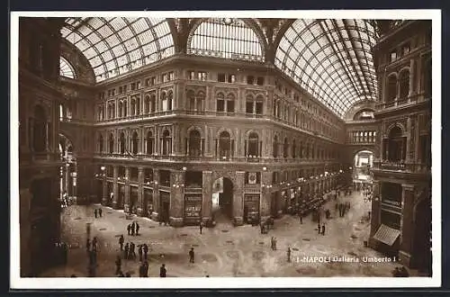 AK Napoli, Galleria Umberto I.