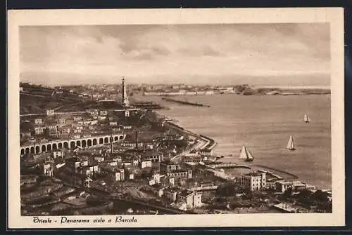 AK Trieste, Panorama visto a Barcola