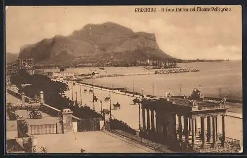 AK Palermo, Il Foro Italico col Monte Pellegrino