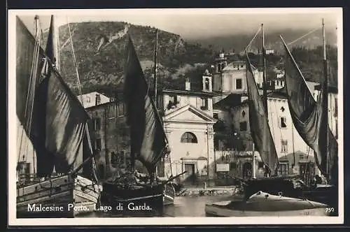 AK Malcesine, Porto, Lago di Garda, Segelboote