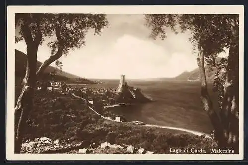 AK Malcesine, Panorama, Lago di Garda, Gardasee