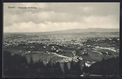 AK Fiesole, Panorama di Firenze