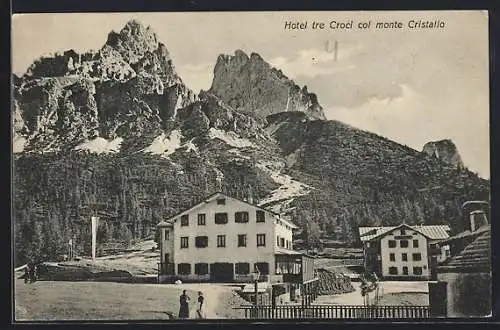 AK Cortina, Hotel tre Croci col Monte Cristallo