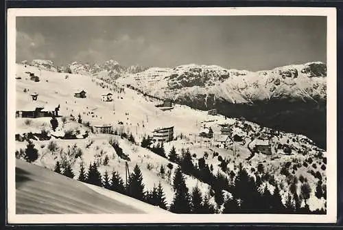 AK Vanezze di Bondone /Trento, Panorama col Gruppo di Brenta