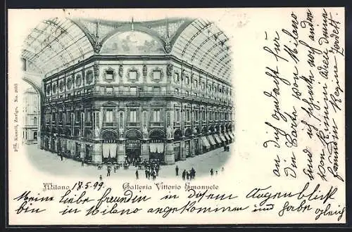 AK Milano, Galleria Vittorio Emanuele