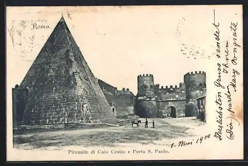 AK Roma, Piramide di Caio Cestio e Porta S. Paolo