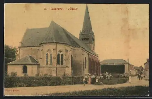 AK Laversine, L`Église