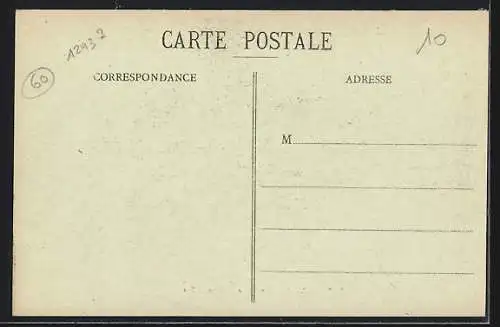 AK Saint-Maximin, Oise, Le Chemin de Fer