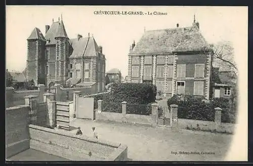 AK Crèvecœur-le-Grand, Le Château