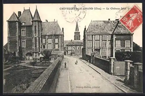 AK Crèvecoeur-le-Grand, Oise, Le Château