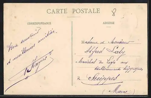 AK Chelles, Environs de Pierrefonds, Panorama, 1re Vue