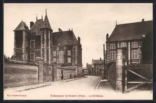 AK Crèvecœur-le-Grand, Oise, Le Château