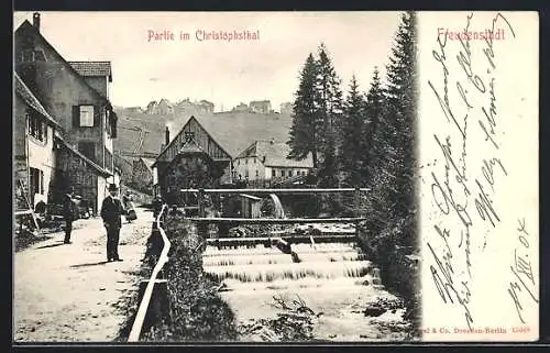 AK Freudenstadt, Partie im Christophsthal