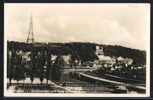 AK Mühlacker, Grosssender und Burg Löffelstelz