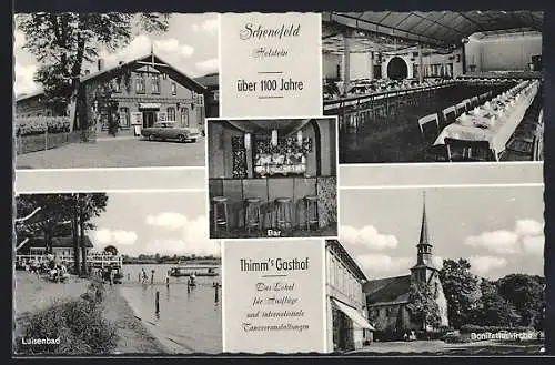 AK Schenefeld / Mittelholstein, Thimm`s Gasthof, Inh. Wilfried Schäfke