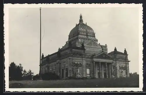 AK Görlitz, Blick auf die Ruhmeshalle