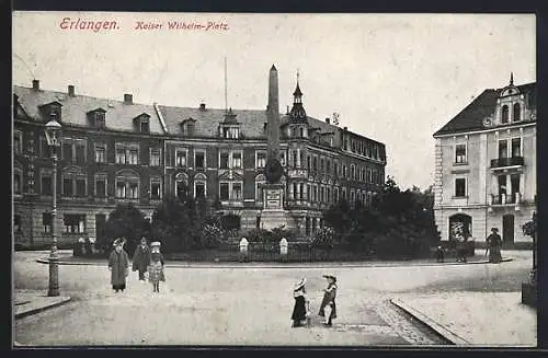 AK Erlangen, Restaurant am Kaiser Wilhelm-Platz