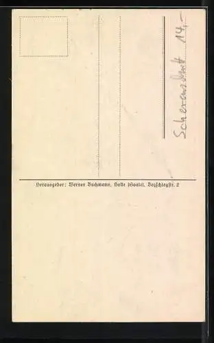 Künstler-AK M. Sachse-Schubert: Aprilwetter