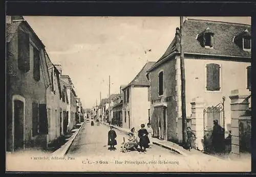 AK Gan, Rue Principale, coté Rebenacq