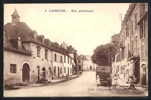 AK Lasseube, Rue Principale