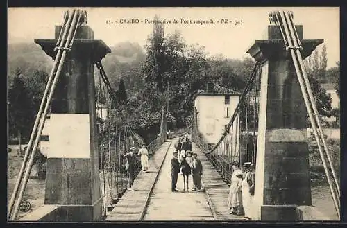 AK Cambo, Perspective du Pont suspendu