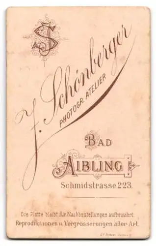 Fotografie J. Schönberger, Bad Aibling, Schmidstrasse 223, Portrait Geistlicher mit Brille