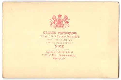 Fotografie Degand, Nice, Rue Pastorelli 24, Ansicht Monaco - Monte-Carlo, Le Casino