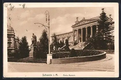 AK Schwerin / Mecklenburg, Museum