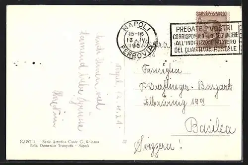 AK Napoli, Viale Elena dalla piazza P. di Napoli