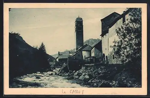 AK Le Casset, vue de la Guisanne