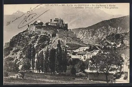 AK Chateau-Queyras, Vue generale