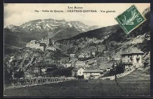 AK Chateau-Queyras, Vue generale