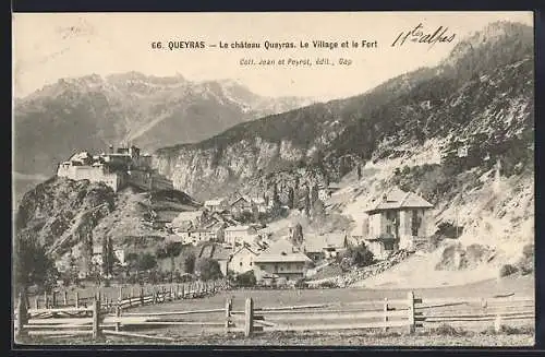 AK Queyras, Le château Queyras, Le Village et le Fort