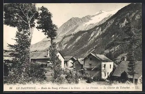 AK Les Fréaux, Le Glacier du Tabuchet