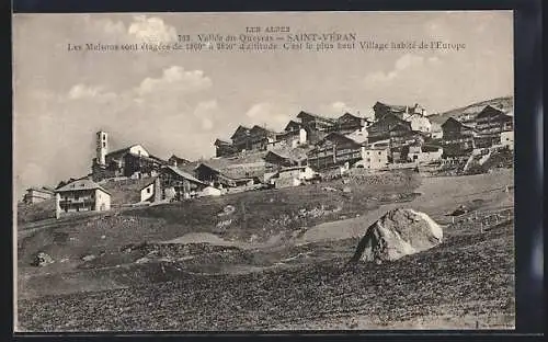 AK Saint-Véran /Vallée du Queyras, Panorama