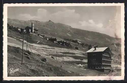 AK Saint-Veran /H. A., Vue générale et Pic de Château-Renard