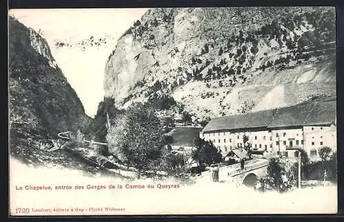 AK Queyras, La Chapelue, Entrée des Gorges de la Combe