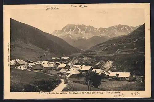 AK Ste-Marie-de-Vars, Vue générale