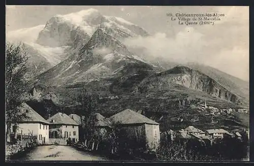 AK Chateauroux-les-Alpes, Panorama