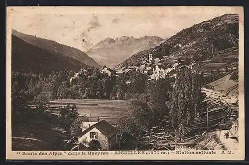 AK Aiguilles, Station estivale, Route des Alpes dans le Queyras