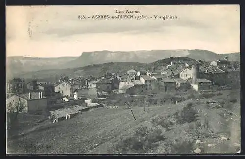 AK Aspres-sur-Buech, Vue generale