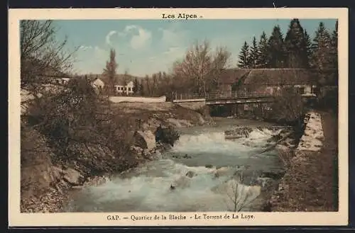 AK Gap, Quartier de la Blache, Le Torrent de La Luye