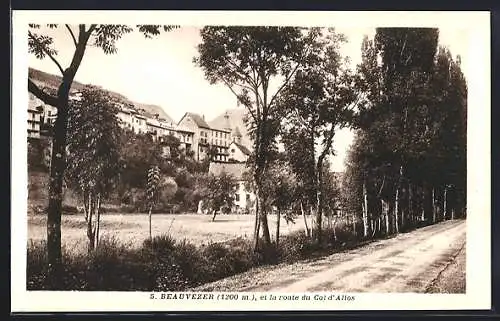 AK Beauvezer, La route du Col d`Allos