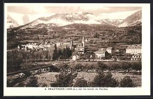 AK Beauvezer, Vue sur les bords du Verdon