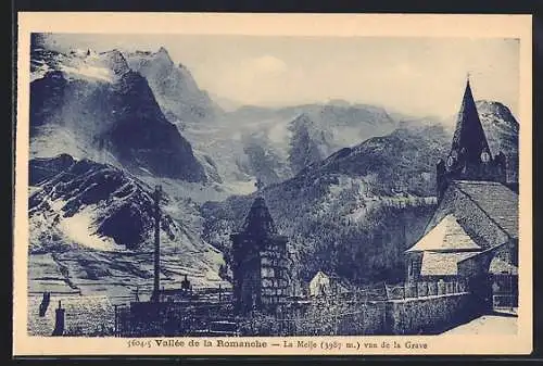 AK La Meije /Vallée de la Romanche, Vue de la Grave