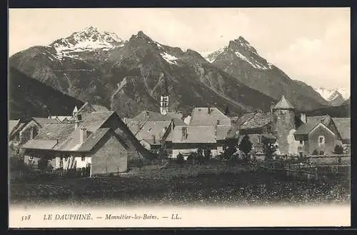 AK Monnetier-les-Bains /Le Dauphiné, Vue générale