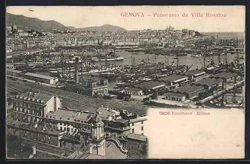 AK Genova, Panorama da Villa Rosazza