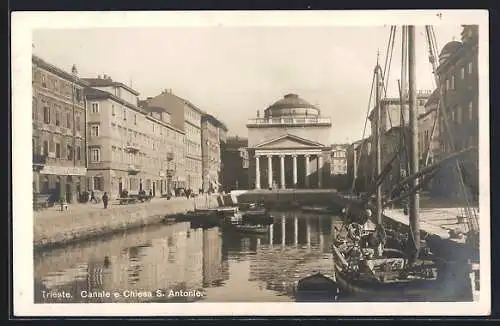 AK Trieste, Canale e Chiesa S. Antonie