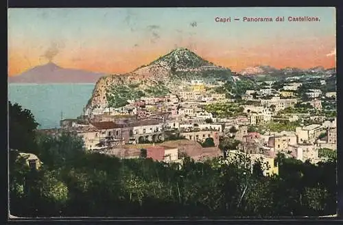 AK Capri, Panorama dal Castellone